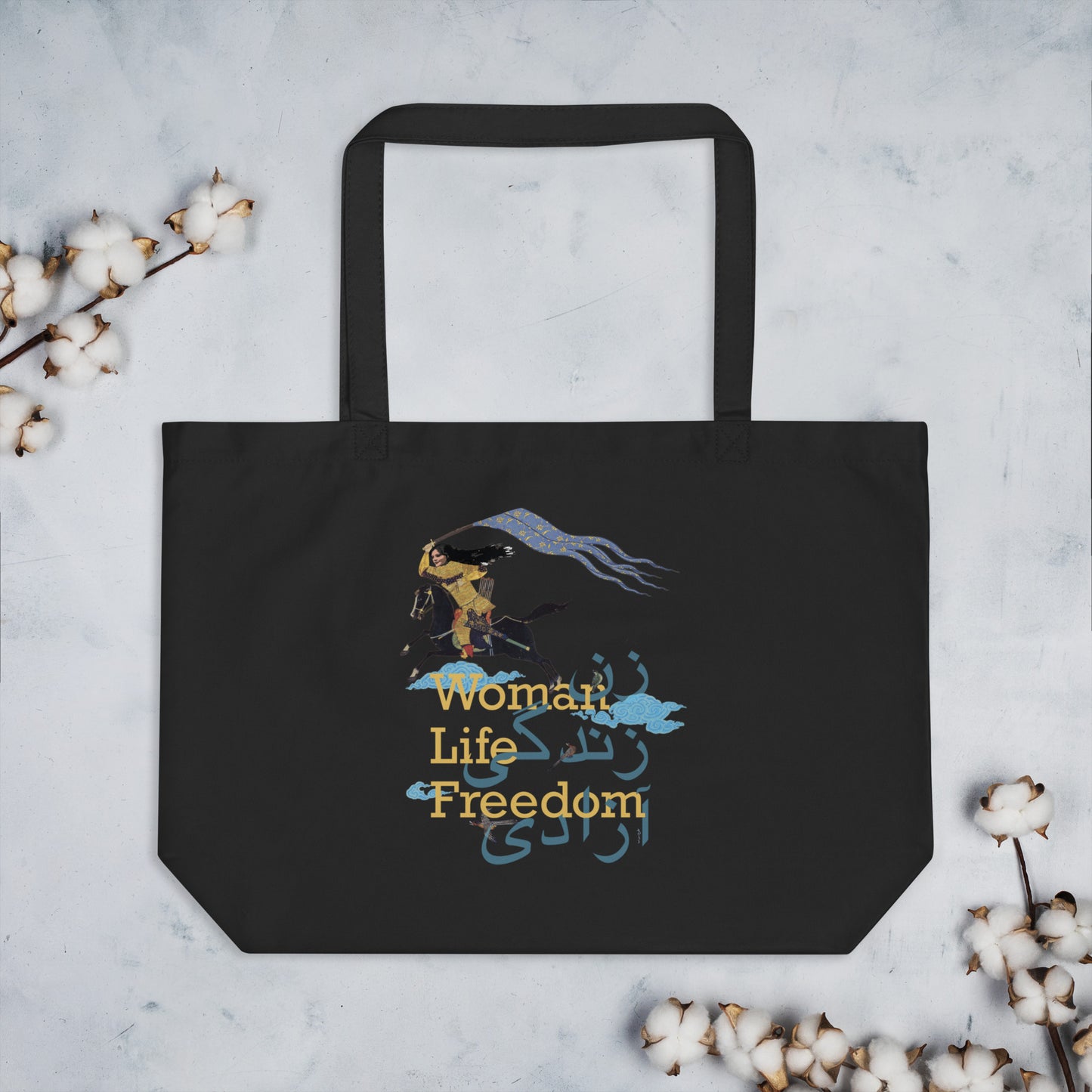 Woman Life Freedom Large Bag_Charge