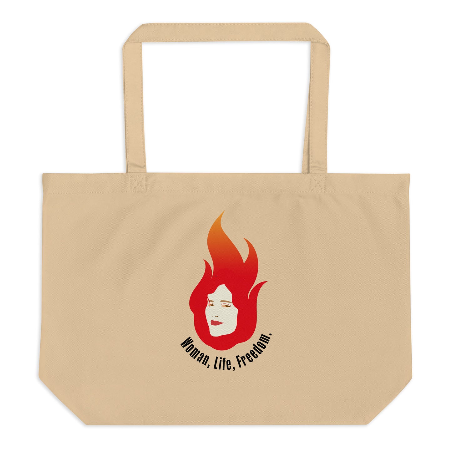 Woman Life Freedom Large Bag_Flame