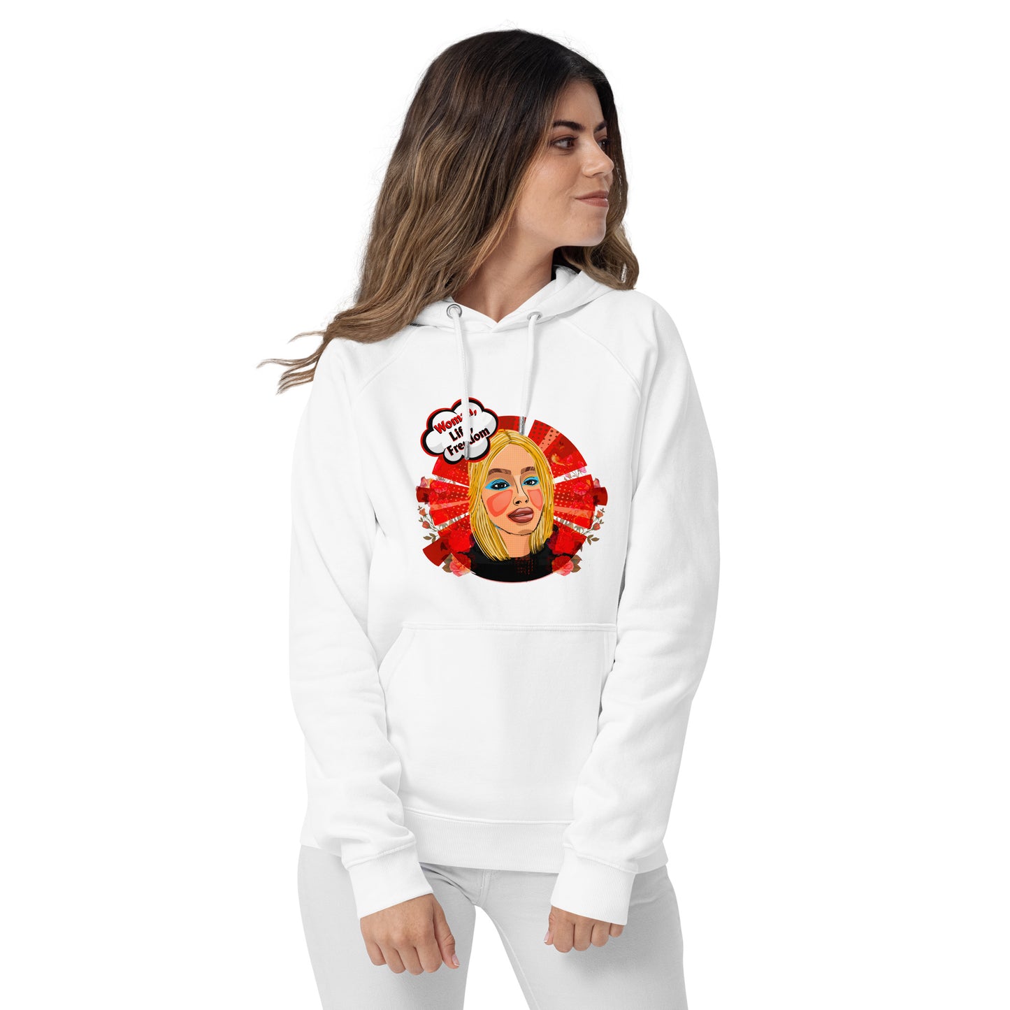 Woman Life Freedom Hoodie_Hadis_EN