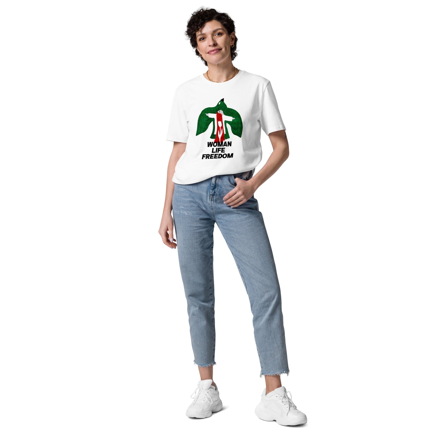 Woman Life Freedom T-shirt_Bird_EN