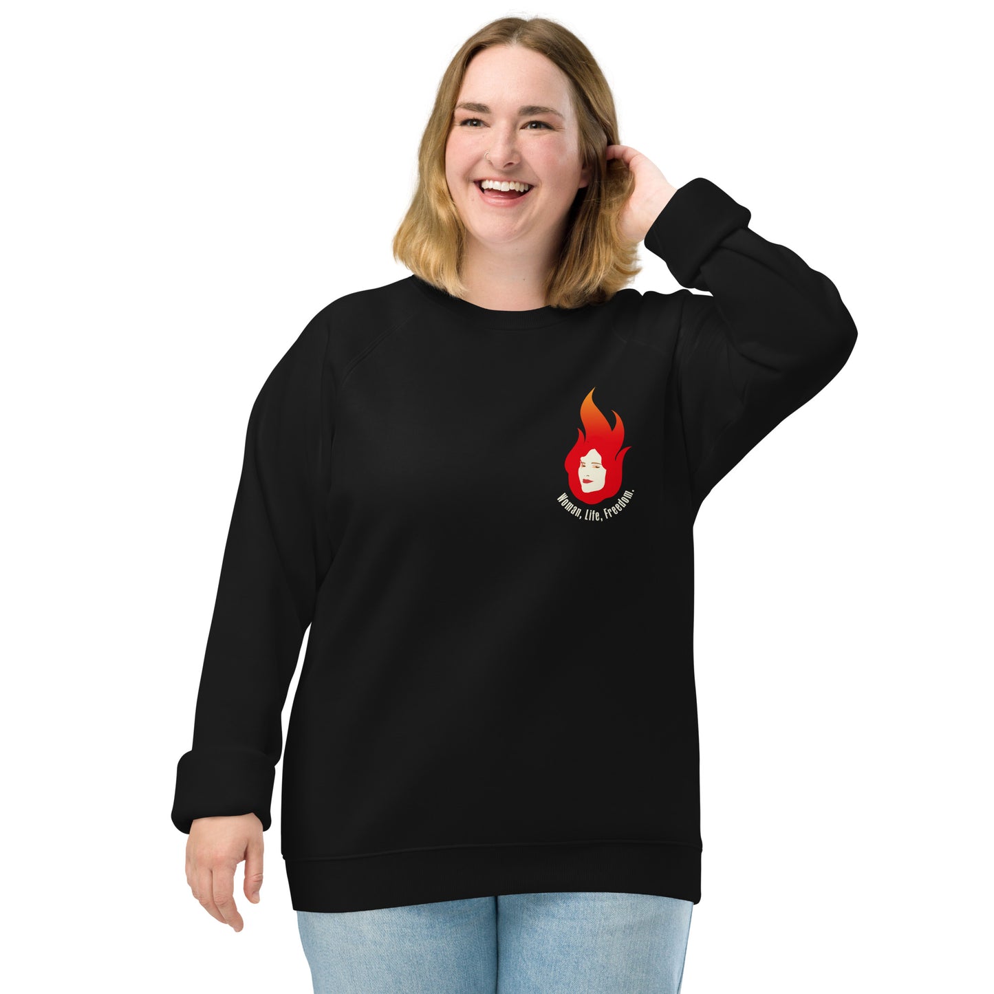 Woman Life Freedom Sweater_Flame_W