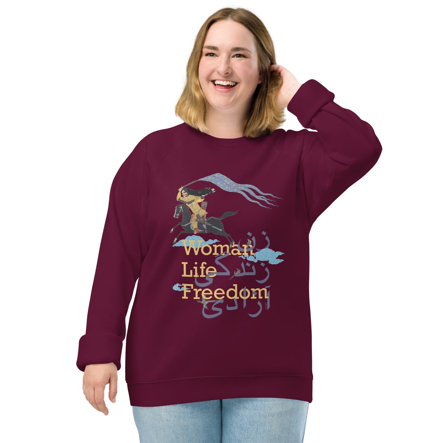 Woman Life Freedom Sweater_Charge