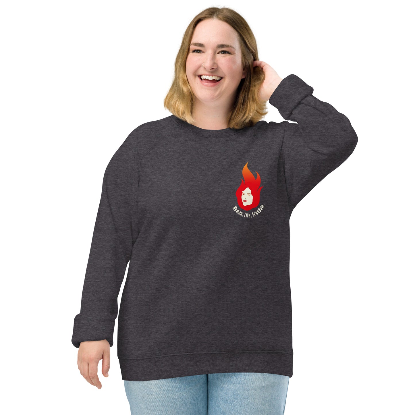 Woman Life Freedom Sweater_Flame_W